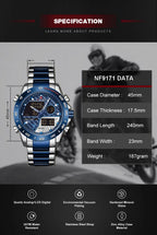 Luxury Brand Men's Wrist Watch Military