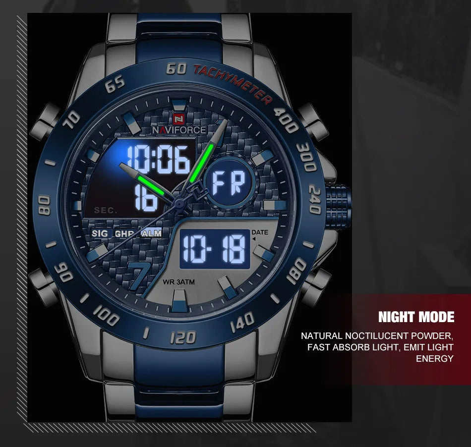 Luxury Brand Men's Wrist Watch Military