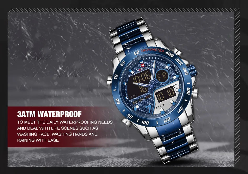 Luxury Brand Men's Wrist Watch Military