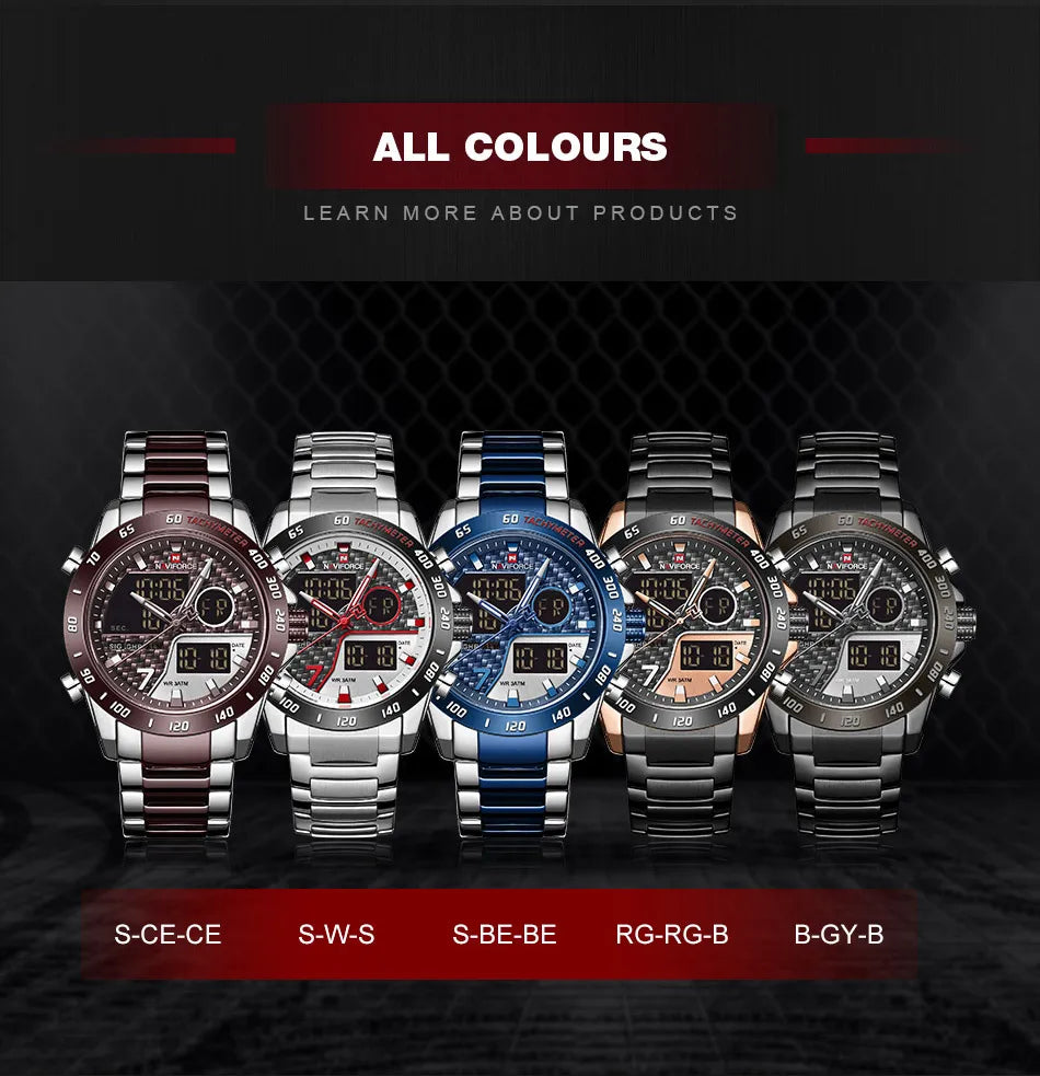 Luxury Brand Men's Wrist Watch Military