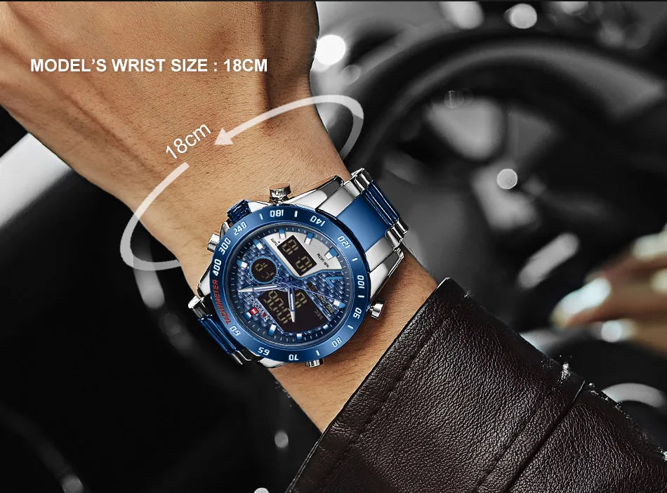 Luxury Brand Men's Wrist Watch Military