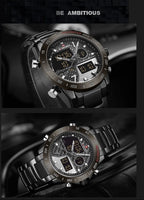 Luxury Brand Men's Wrist Watch Military