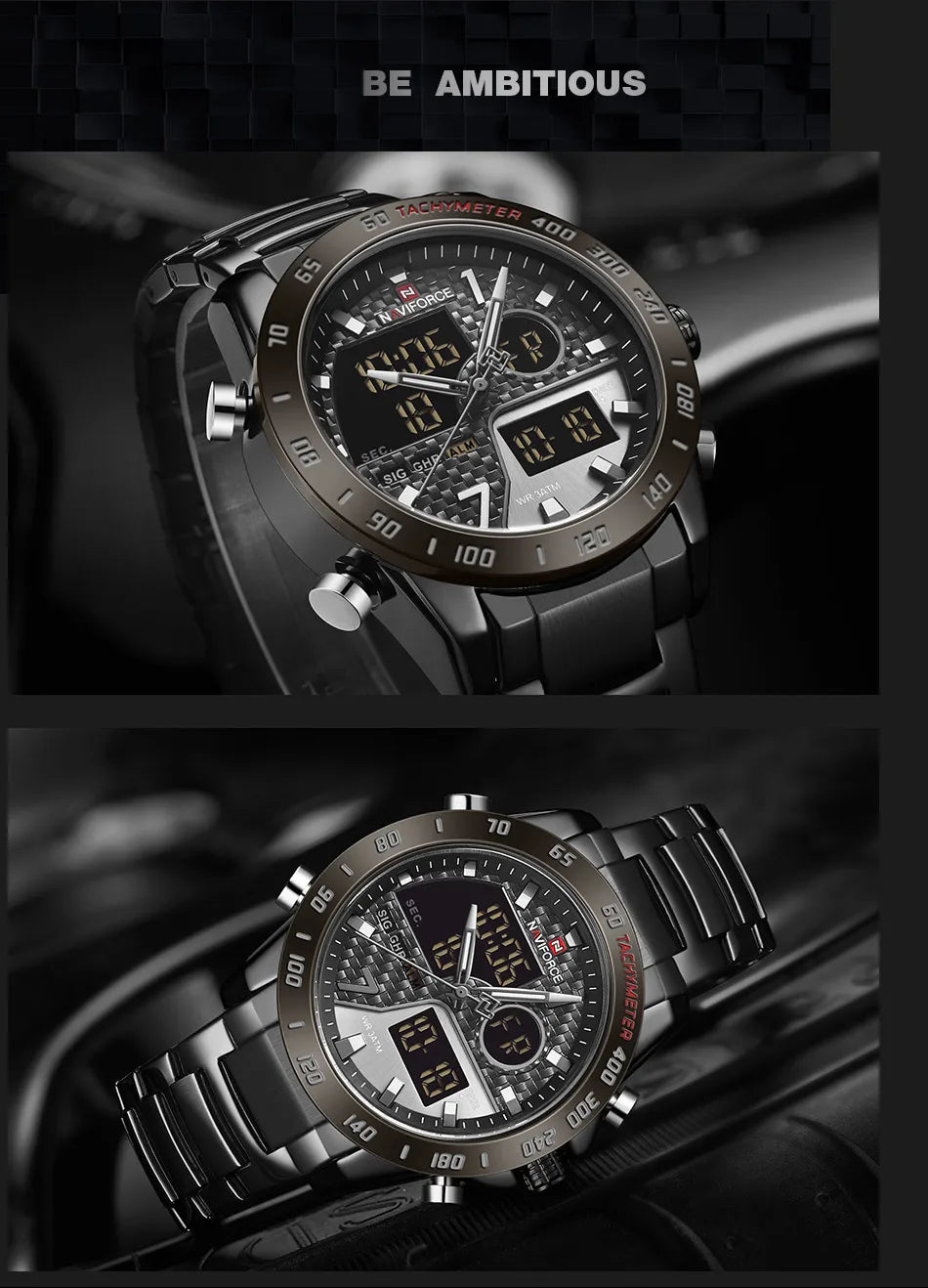 Luxury Brand Men's Wrist Watch Military