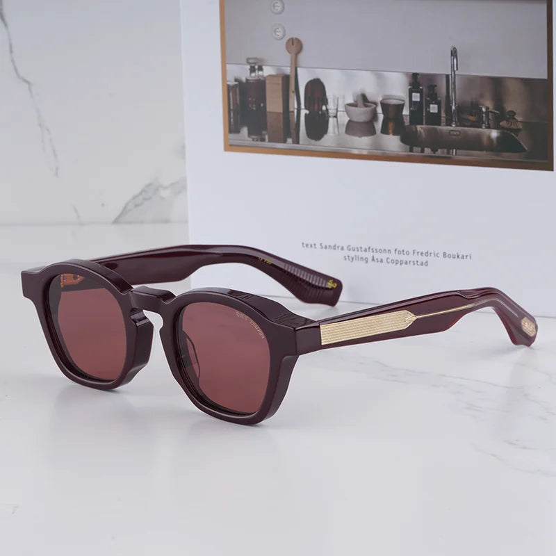 Men's Vintage Oval Sunglasses