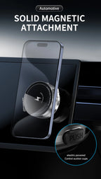 Magnetic Car Phone Holder with Wireless Charger