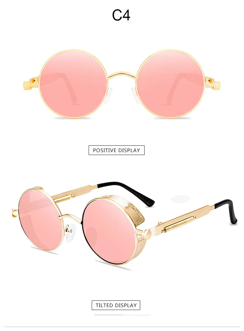 Classic Gothic Steampunk Sunglasses
