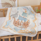 Newborn baby bath towel pure cotton