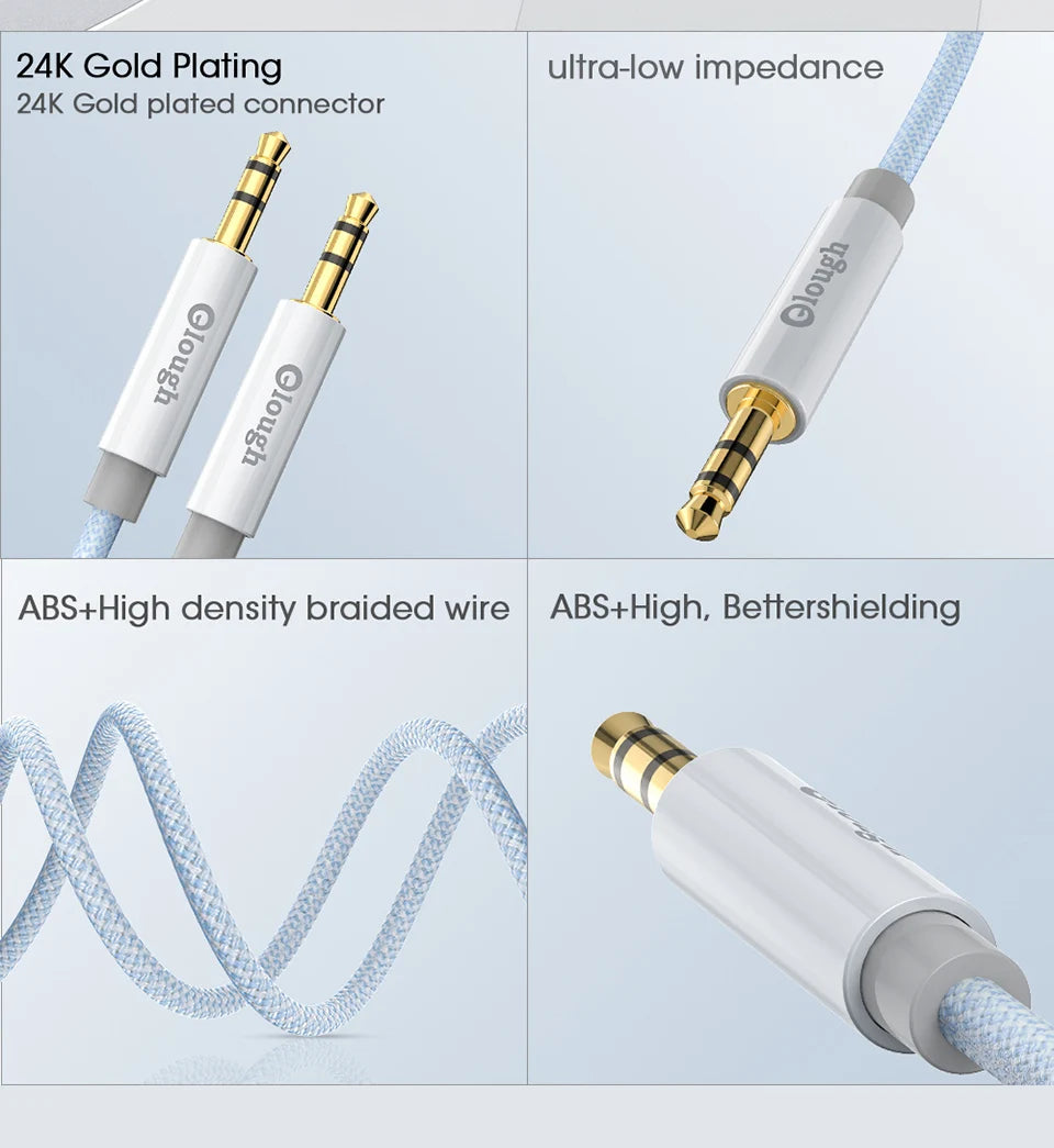 AUX Cable Jack 3.5mm Audio Cable 3.5