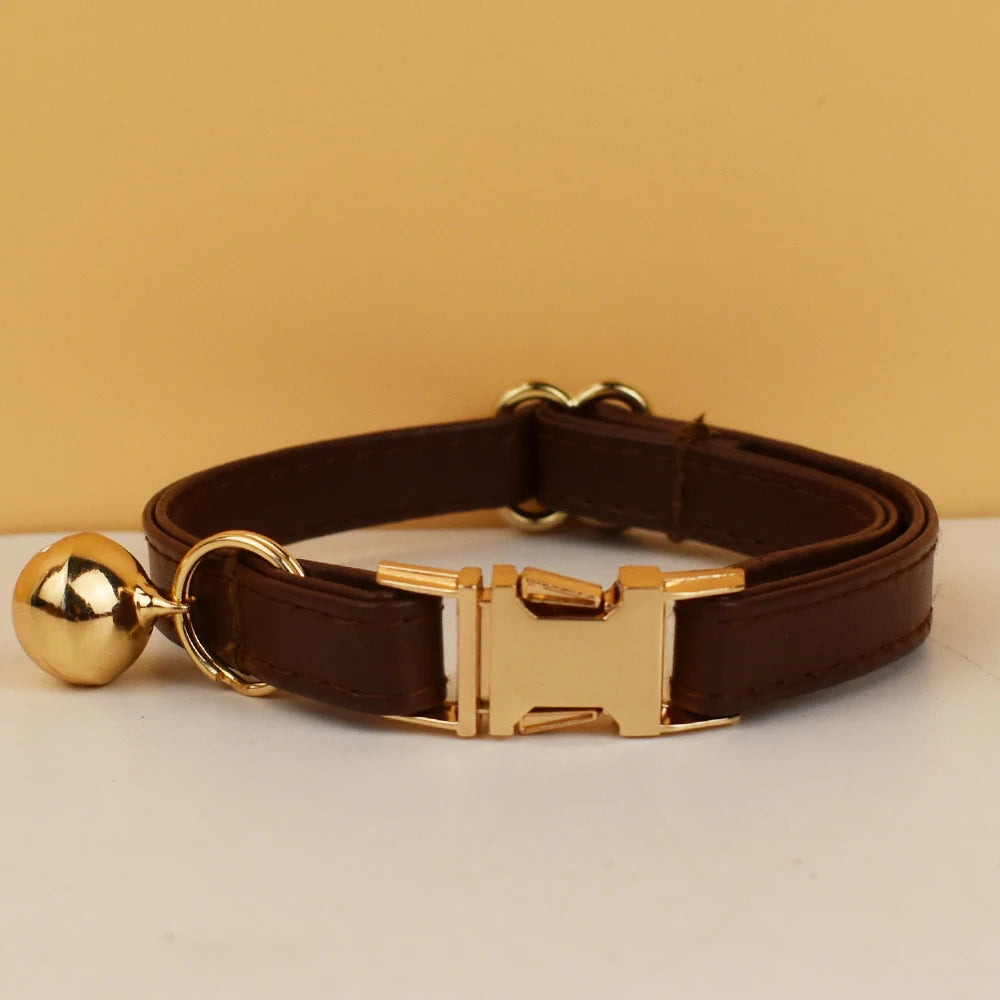 Pet Collar Customized Name With Bell