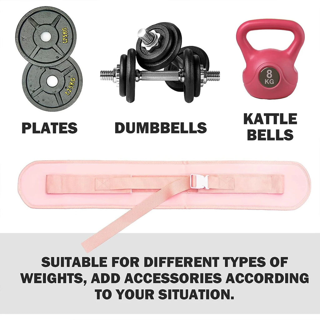 Adjustable Weighted Waist Belt