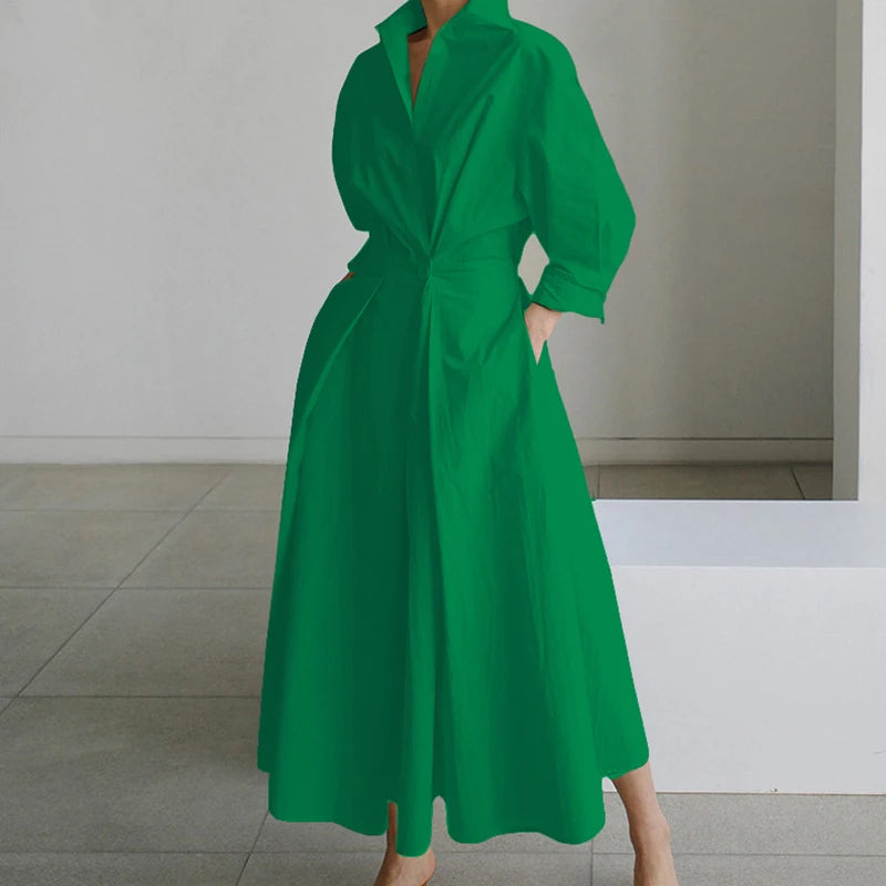 Fashion Dress Spring New Long Sleeve