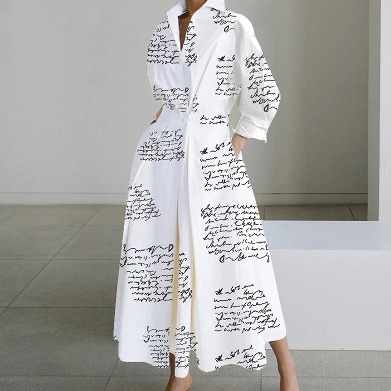 Fashion Dress Spring New Long Sleeve