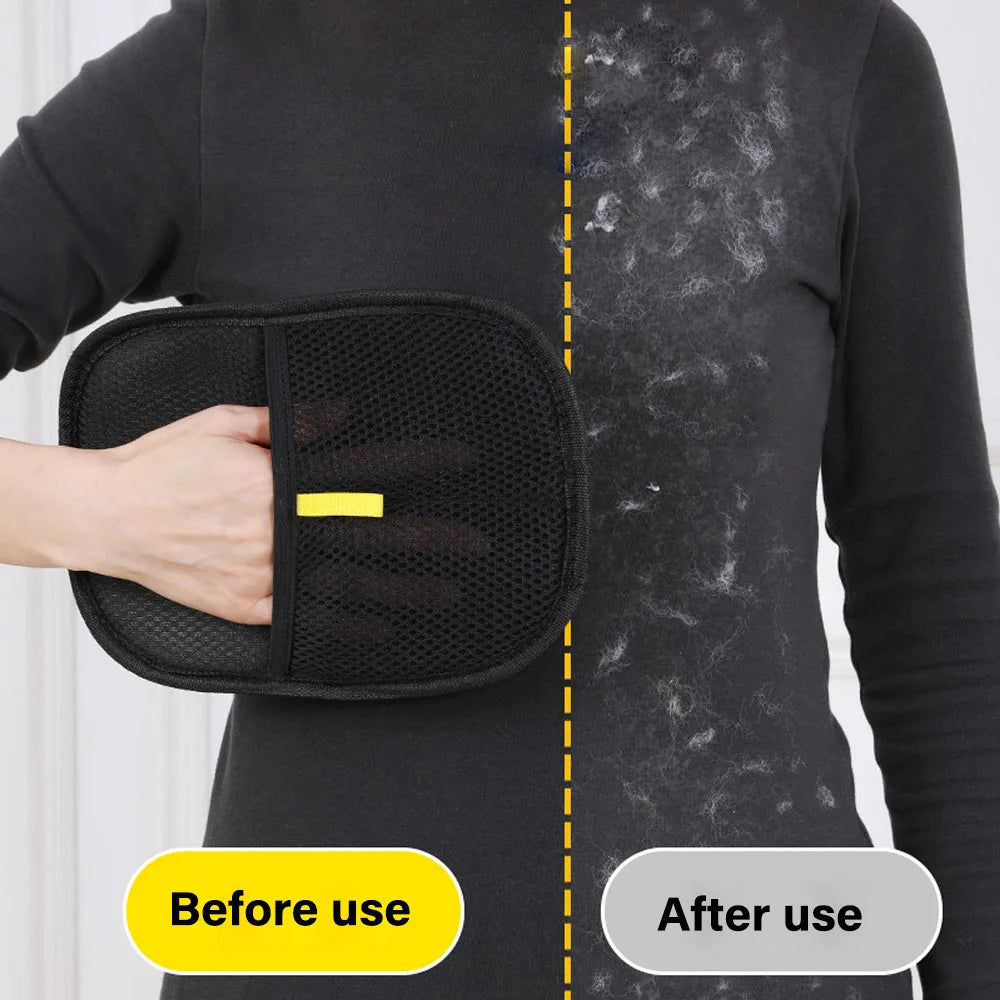 Pet Grooming Gloves Static Dedusting