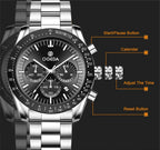 Fashionable Men's Quartz Chronograph
