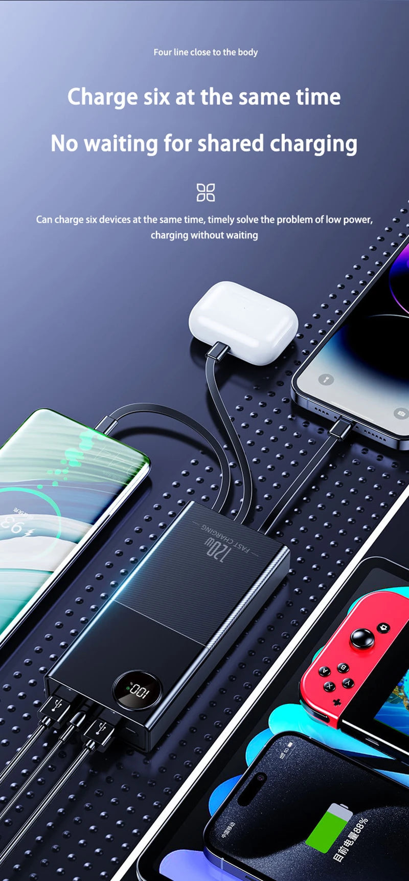 66W Super Fast Charging Power Bank