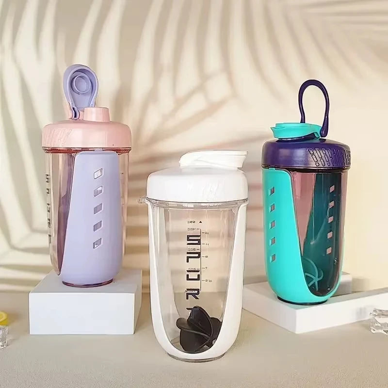 Colorful Protein Shake Cup With Agitator