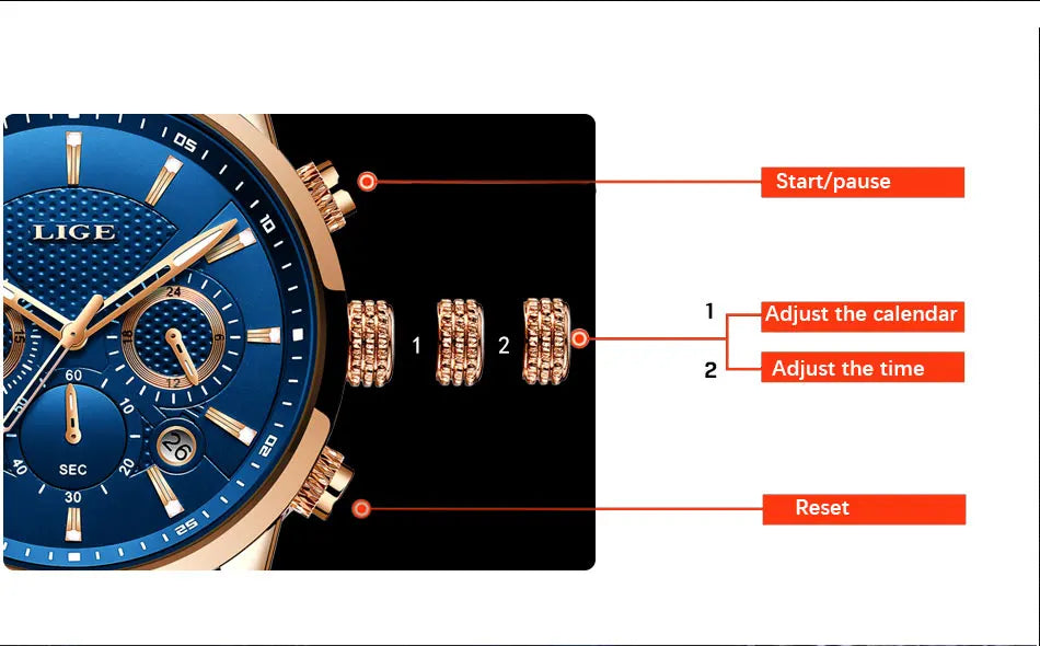 Luxury Watch Casual Business