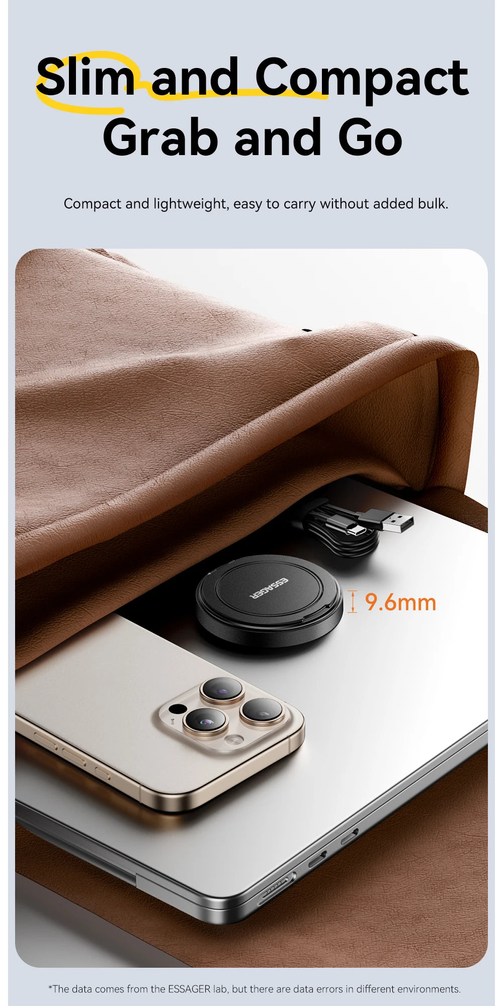 Magnetic Wireless Charger With Holder