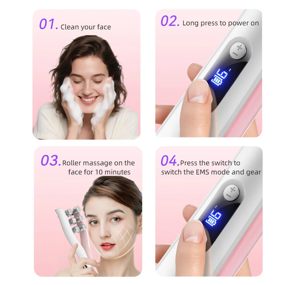 Facial Beauty Device 3 Gear Adjustable