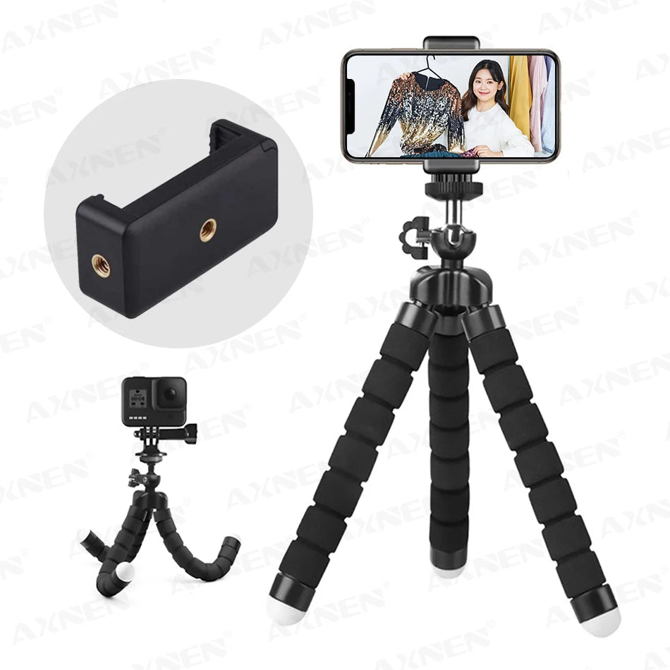 Sponge Tripod Octopus Bracket Universal