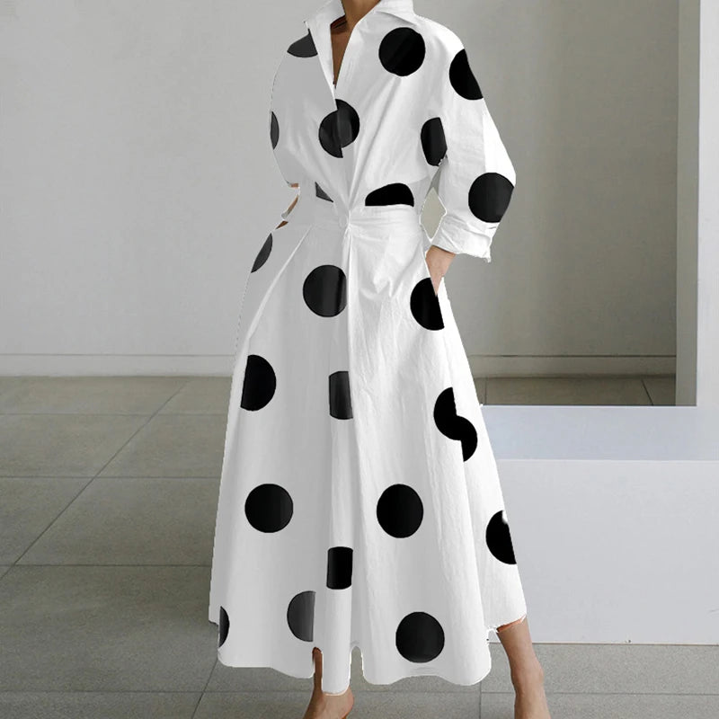Fashion Dress Spring New Long Sleeve