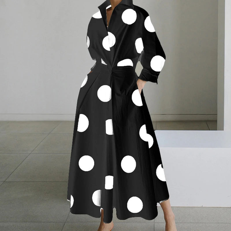 Fashion Dress Spring New Long Sleeve