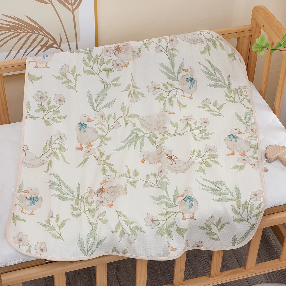 Newborn baby bath towel pure cotton