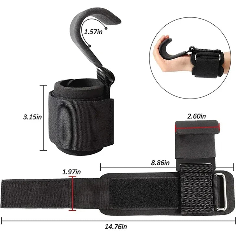 2Pcs Non-Slip Weight Lifting