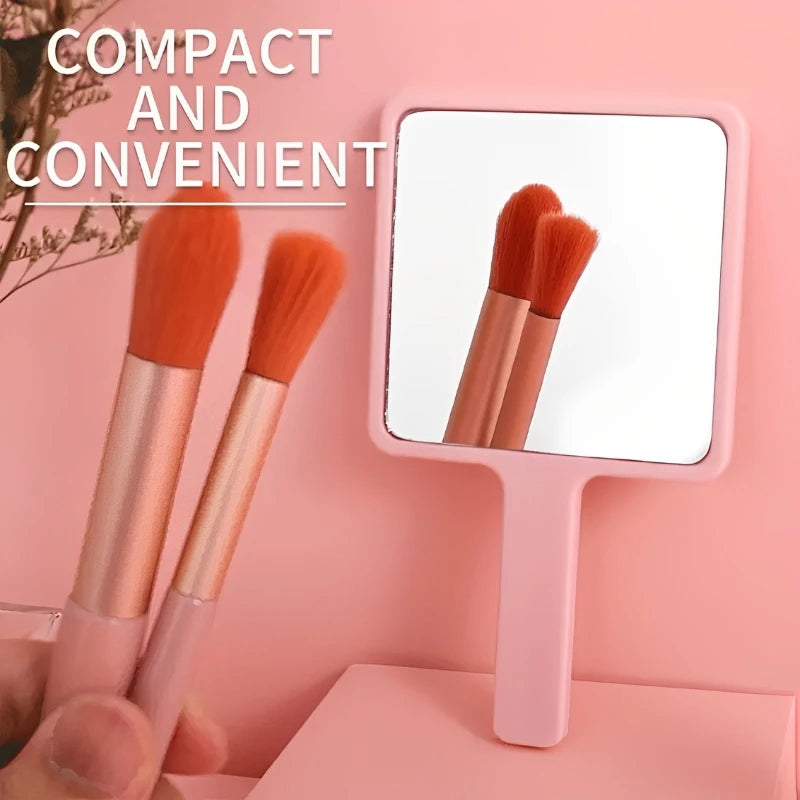 Eyelash Extension Handheld Makeup Mirror