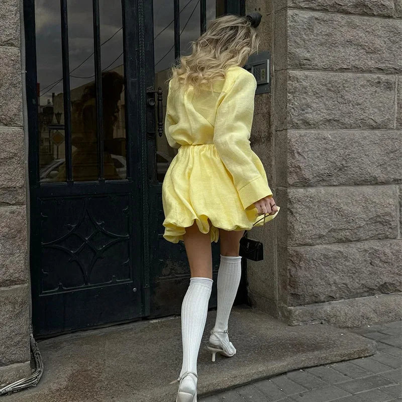 Fashion slim fit dress set