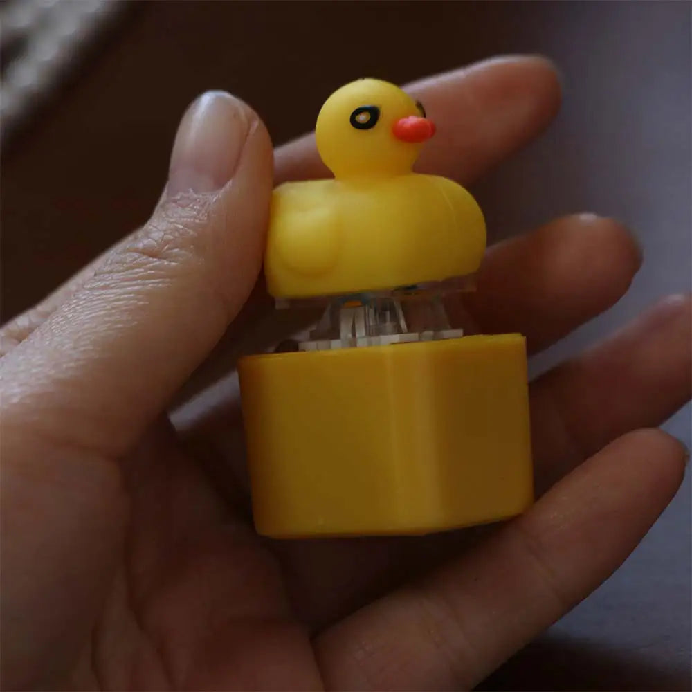 Croaking Frog Duck Keychain With LED