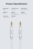 AUX Cable Jack 3.5mm Audio Cable 3.5