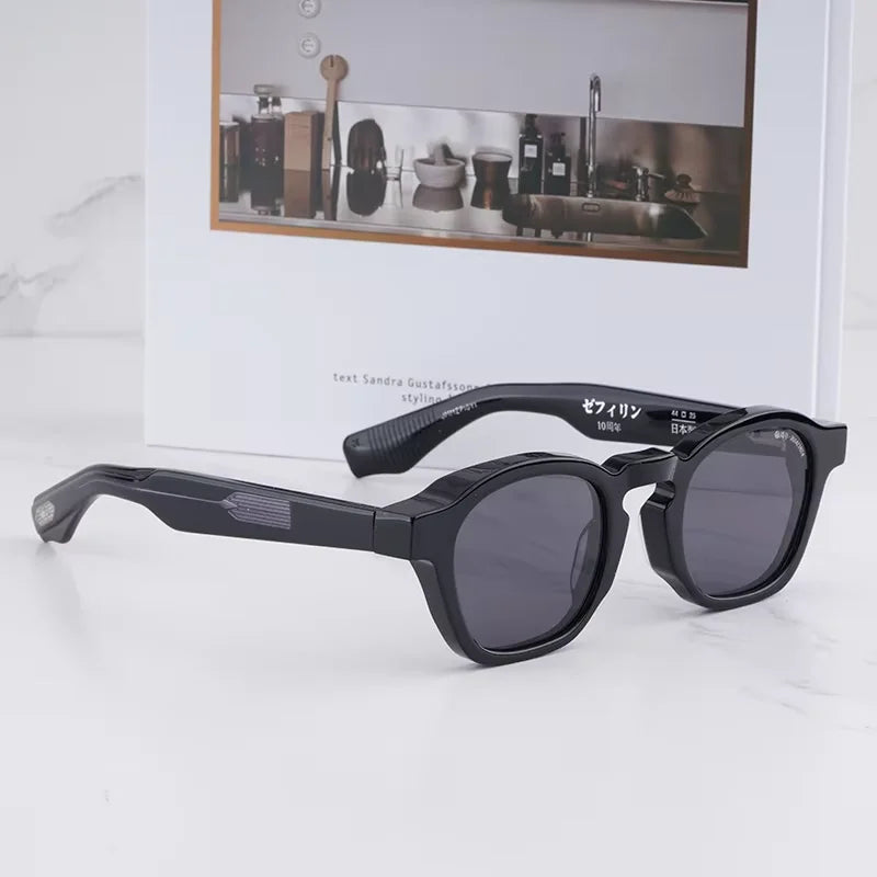Men's Vintage Oval Sunglasses