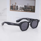 Men's Vintage Oval Sunglasses