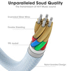AUX Cable Jack 3.5mm Audio Cable 3.5