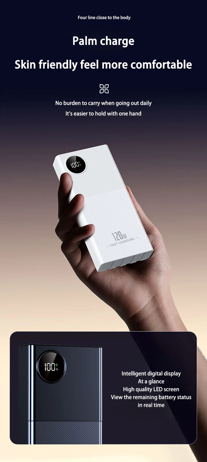 66W Super Fast Charging Power Bank