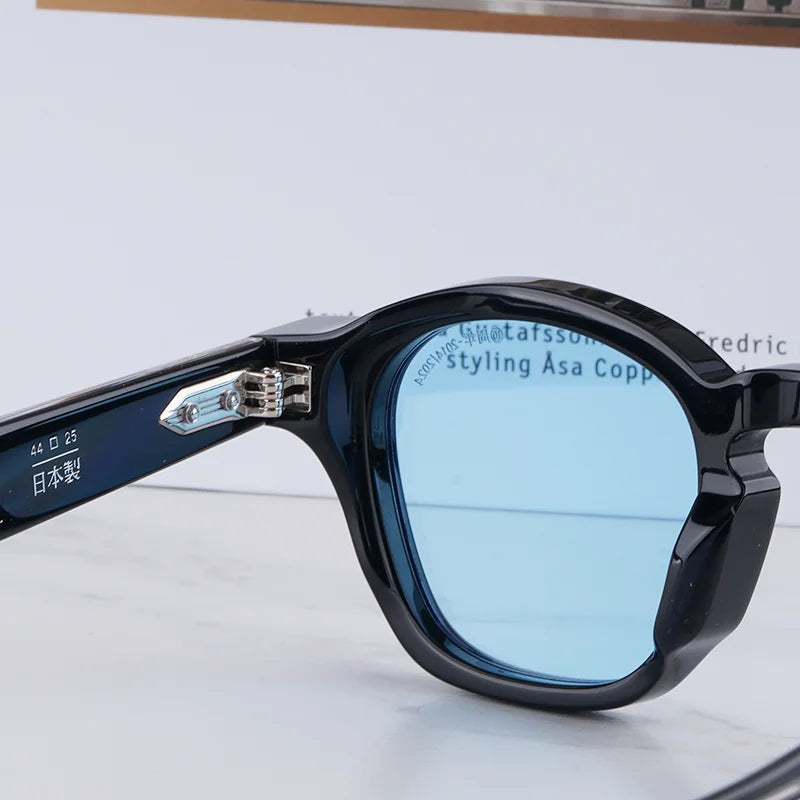 Men's Vintage Oval Sunglasses