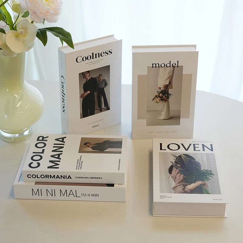 Fashion Books Decoration Luxury