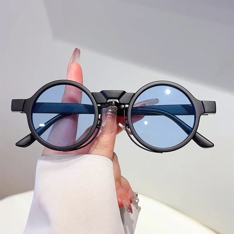 Luxury Round Steampunk Sunglasses