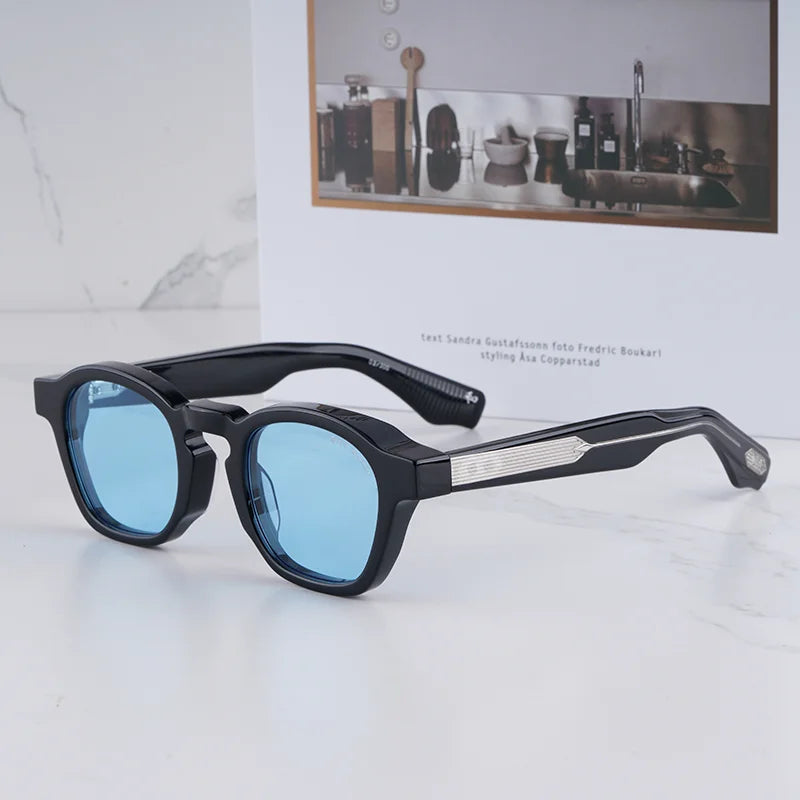 Men's Vintage Oval Sunglasses