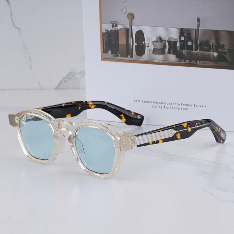 Men's Vintage Oval Sunglasses