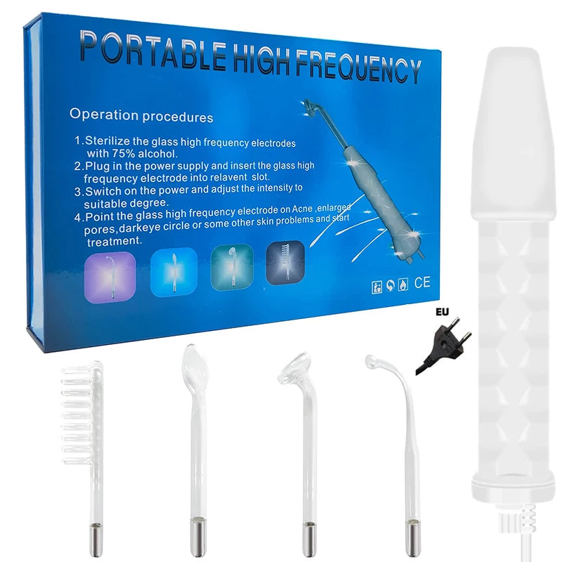 High-frequency facial handheld