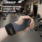 Gym Gloves Grips Anti-Skid Weight Power