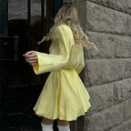 Fashion slim fit dress set
