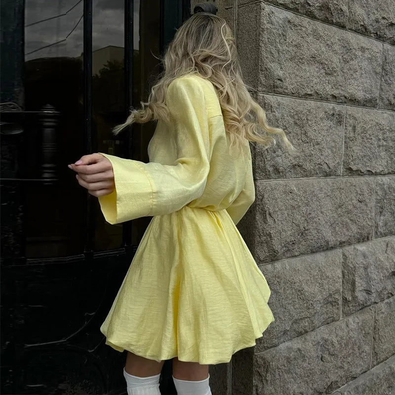 Fashion slim fit dress set