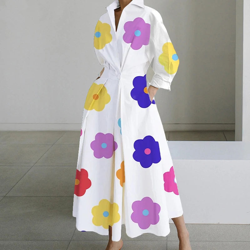 Fashion Dress Spring New Long Sleeve