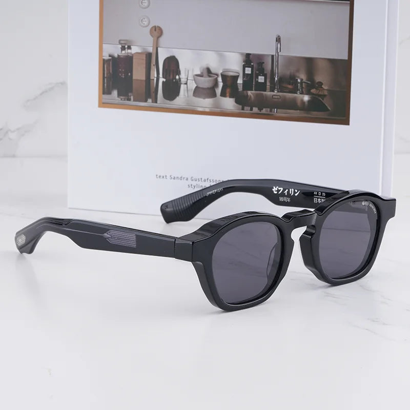 Men's Vintage Oval Sunglasses