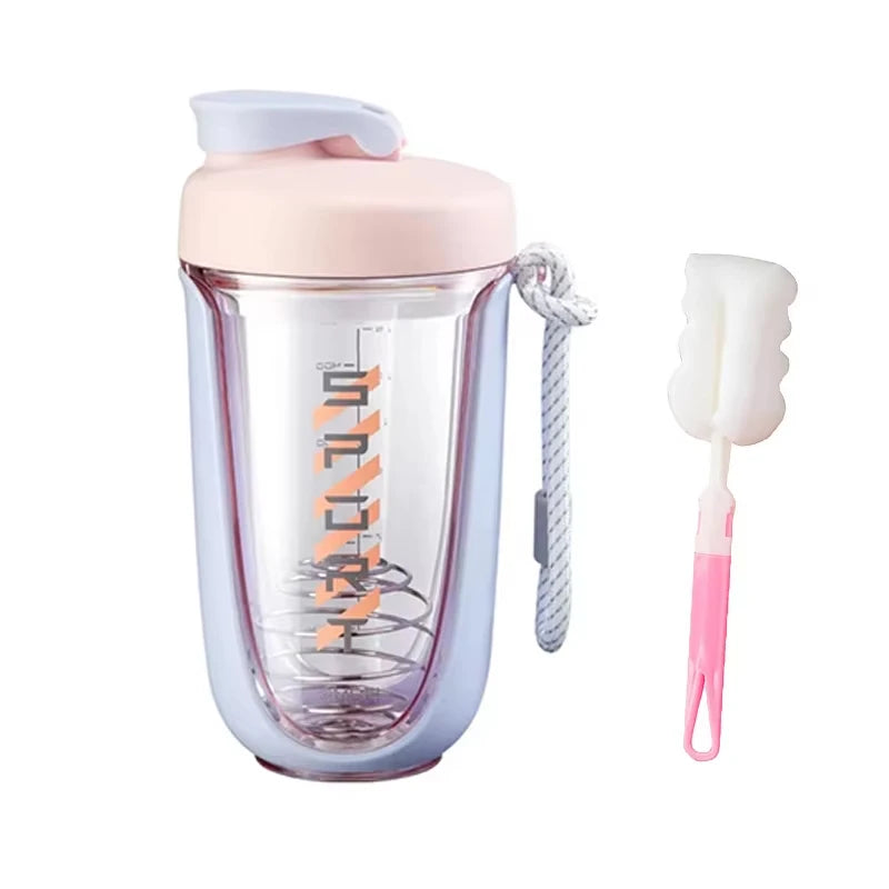 Colorful Protein Shake Cup With Agitator