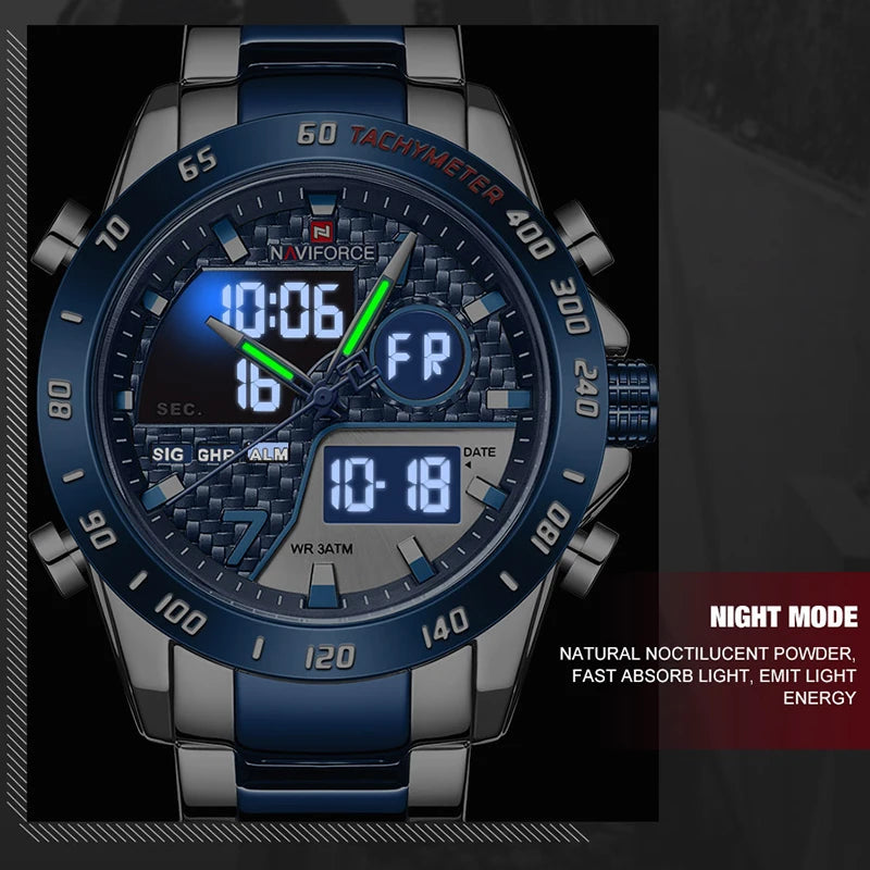 Luxury Brand Men's Wrist Watch Military