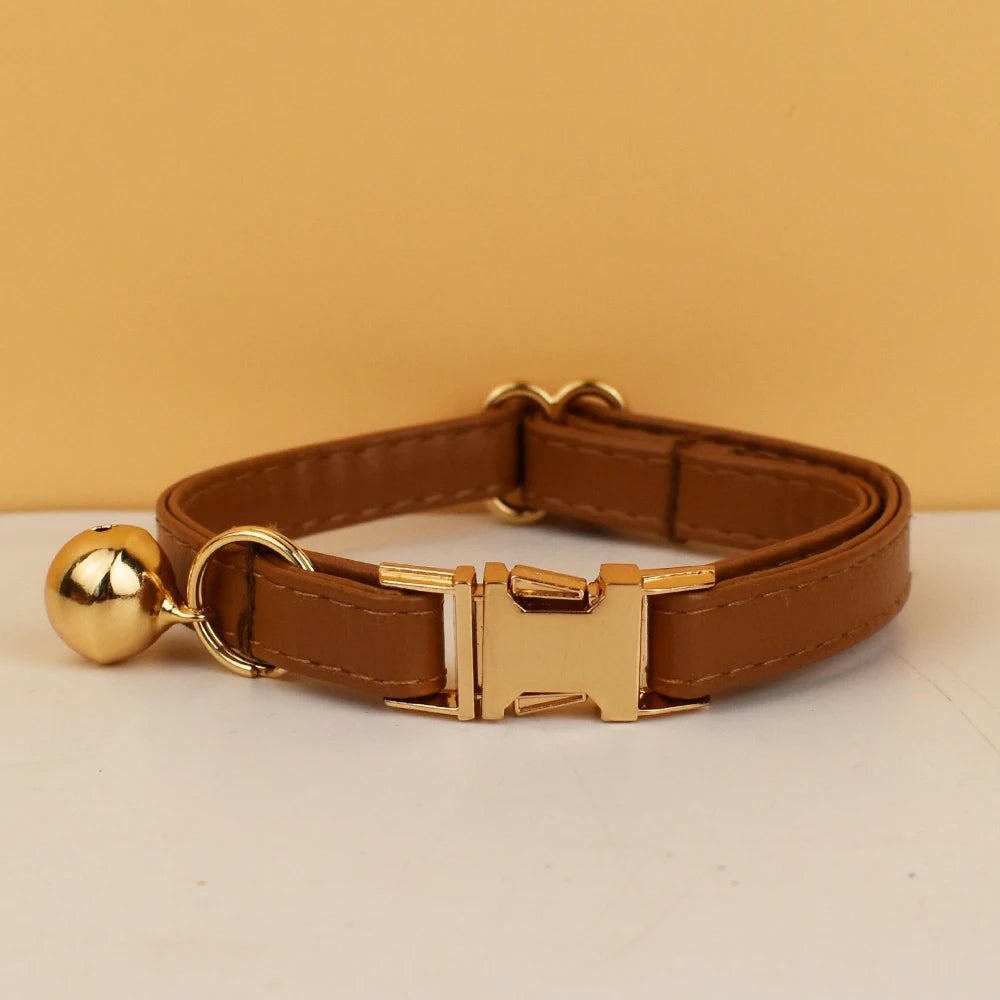 Pet Collar Customized Name With Bell
